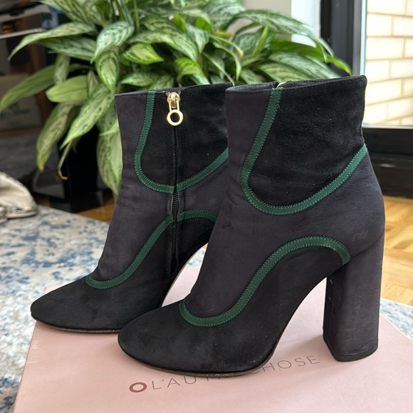 L’Autre Chose Suede Ankle Boots - Picture 4 of 6